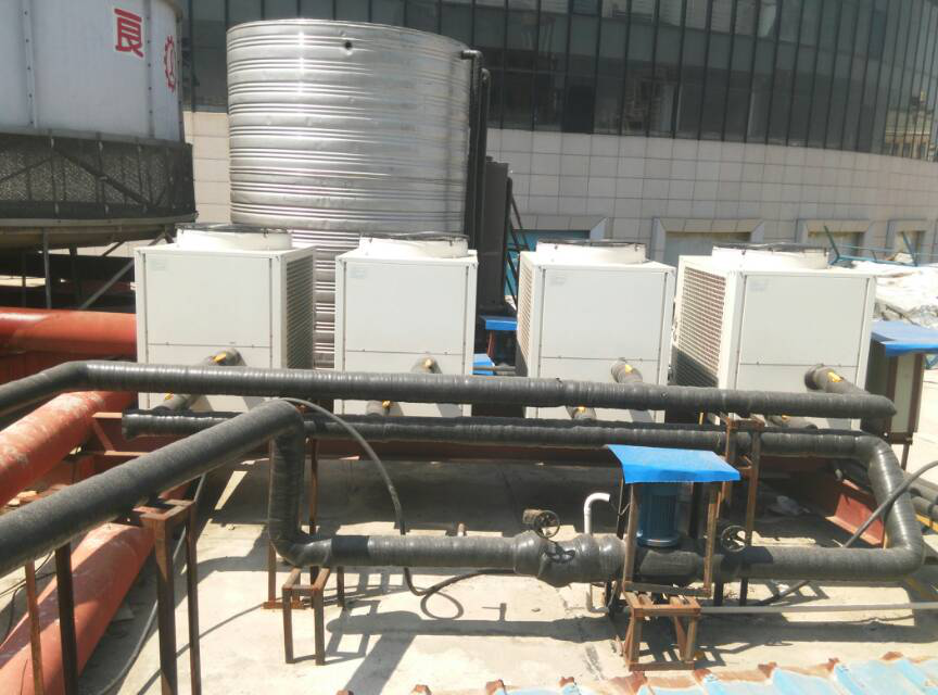 空氣能小區集中供暖案例